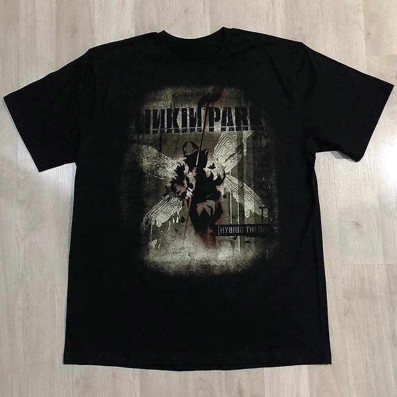 Linkin Park Rock Band Europe America Short-sleeved T-shirt Clothes Men Women Streetwear Oversized Hip Hop Punk Harajuku Tee Tops